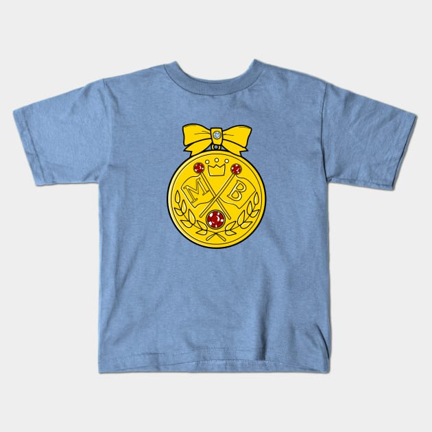 Marmalade Boy Medallion Kids T-Shirt by TeeAgromenaguer